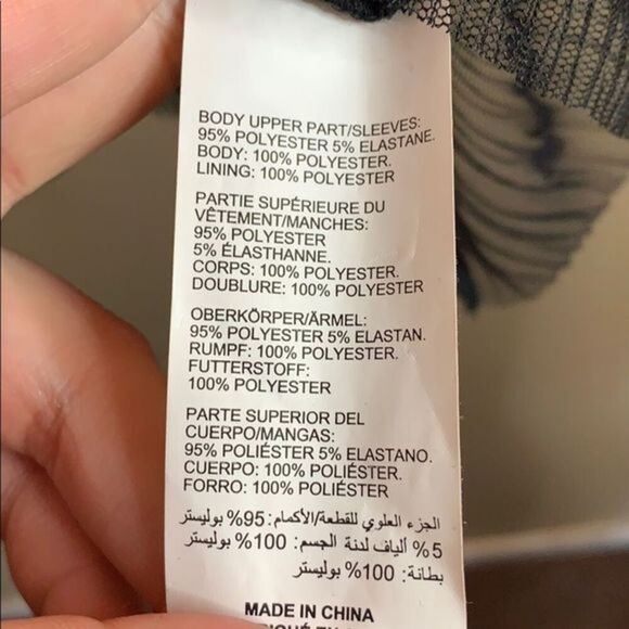 Addition Elle Black Sheer Top BNWT - Picture 6 of 6